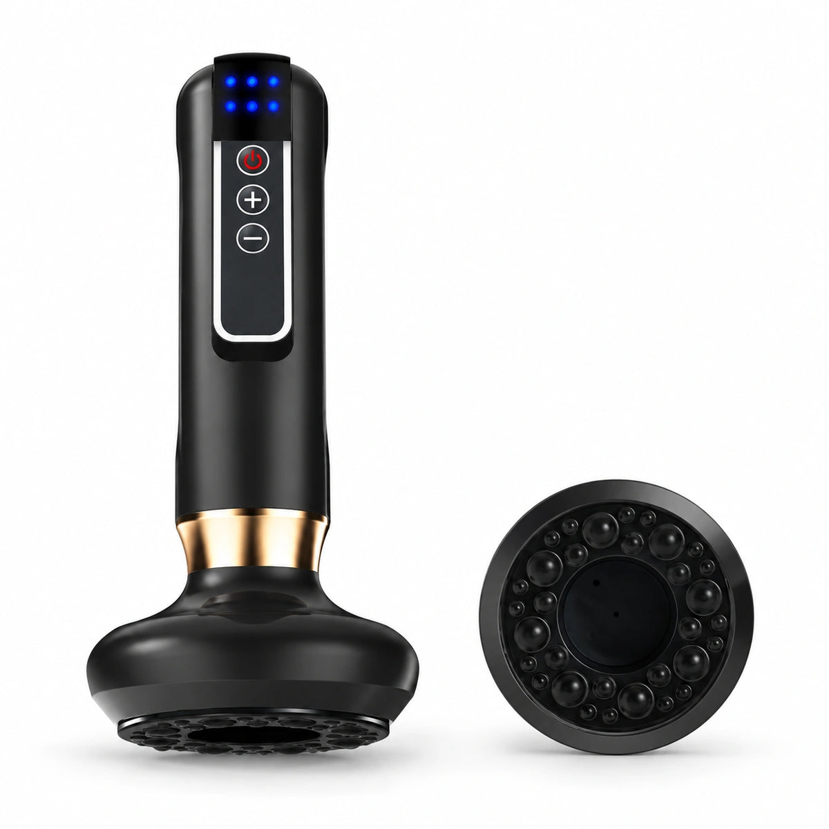 Glowlysta Electric Cupping Massager with Heat, Vacuum Suction & Gua Sha