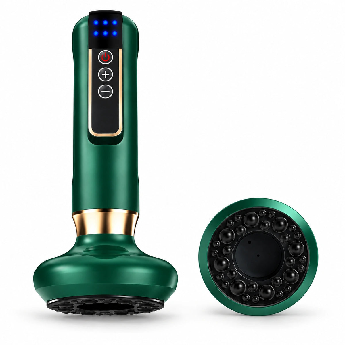 Glowlysta Electric Cupping Massager with Heat, Vacuum Suction & Gua Sha